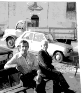  Con mi padre Manuel, a sus 80 años